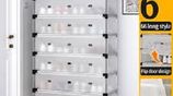 6 Layer Shoe Rack Lightweight Dust Storage Shelf