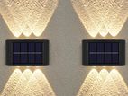 6 LED Solar Wall Lamp