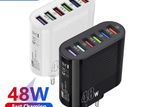 6 Multi Port 48w Fast Charger