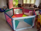 6 Panel Baby Play Pen with Mattress