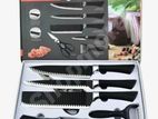 6 Pcs Knife Set