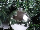 6 Pcs Silver Color Christmas Decoration Hanging – Ornate Baubles