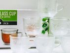 6 Pcs Tea Glass Cup Set