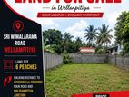 6 Perches land for sale in Wellampitiya (C7-10396)