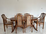 6 Seater Dining Table with Chairs