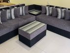 6 Seater Sofa with Coffee Table