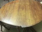 6-Seater Teak Round Dining Table
