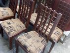 6 Teak Chairs