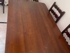 6 Wooden Chairs and Dining Table