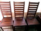 Wooden Chairs With Table