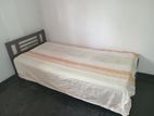 6 x 3' Single Bed with Matress