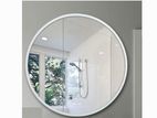 60 X Wall Mounted Round Shape Mirror with Frame