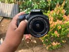 Canon 600D with 18-55mm Lens