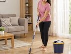 60° Rotatable Adjustable - Triangle Squeezer Mop