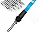 60W Adjustable Soldering Iron With 5 Tips