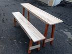 6*1 table & bench