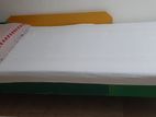 6*3 Single Bed with Mattress