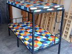 6*3 Single Size Bunker Beds Steel with 2 Mattresses