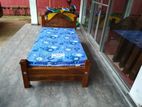 6*3 Teak Arch Bed And Mattress