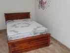 6*4 Teak Box Bed with Arpico Spring Mattress