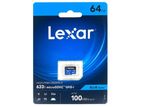 64GB microSD Card Lexar High Performance 633x , SDXC UHS-I, wifi cctv