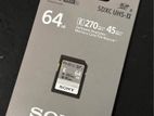 64GB SD Memory Card UHS-II