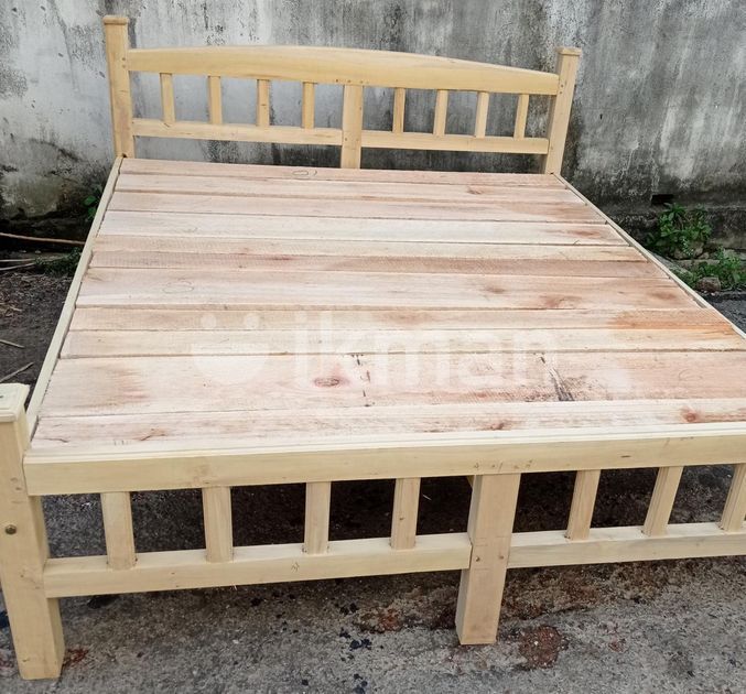 6*5 Actoniya Wooden Beds Dehiwala ikman