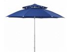 6.5 Feet Double Vent Garden Beach Umbrella