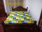 6*5 Teak Arch Bed And Mattress