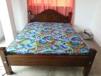 6*5 Teak Arch Bed And Mettress