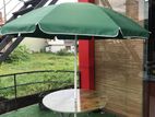 6.5Feet Garden Beach Umbrella With Table