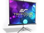 6*6 Feet Brilliant White Semi Auto Tripod Screen