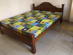 6*6 Teak Arch Bed And Mattress