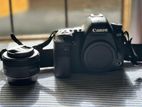 Canon 6D mark 2 with STM50mm 1.8 Lens