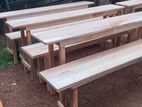 6ft Table with Bench