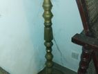 Antique 6ft Tall Brass Oil Lantern