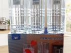 6PCS GLASS TUMBLER 350ML