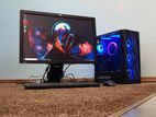 6th Core i5 8GB ram+240ssd+ 22″ HD LED Monitor Gaming Pc full Set 03