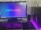 6th-Gen Core i3 8GB 240SSD+500GB With 22" Wide Monitor full Set