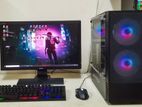 6th Gen I5 Gaming 8gb Ram 256g Ssd 22" Monitor Rgb Full Set PC