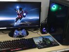 6thGen i5 256GB SSD 8GB Ram + 22" LCD Monitor Rgb Full Set Pc