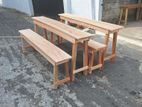 6×1 Table with Bench