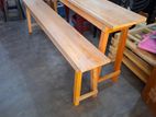 6×1 Table with Bench