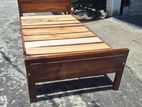 6×3 Polished wooden beds**