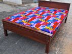 6×4 Box bed with double layer mattress.....