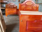 6x4 Double Size Bed Mahogany