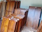 6×4 Double Teak Beds