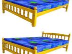 6x4 Size Actonia Double Bed and Layer Mattress