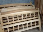 6x4 Teak Attonia Bed