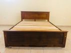 6x5 - 72x60 Queen Size Teak Box Bed